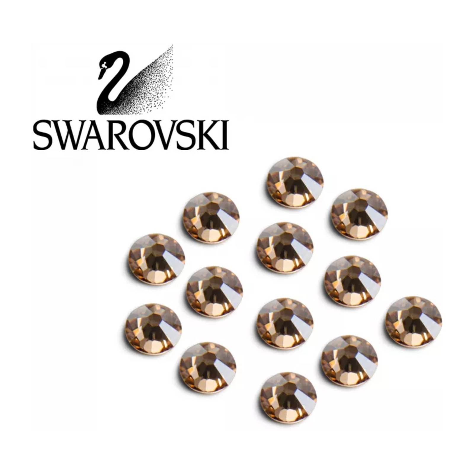 Cristale Swarovski -  SS5 Arany árnyék
