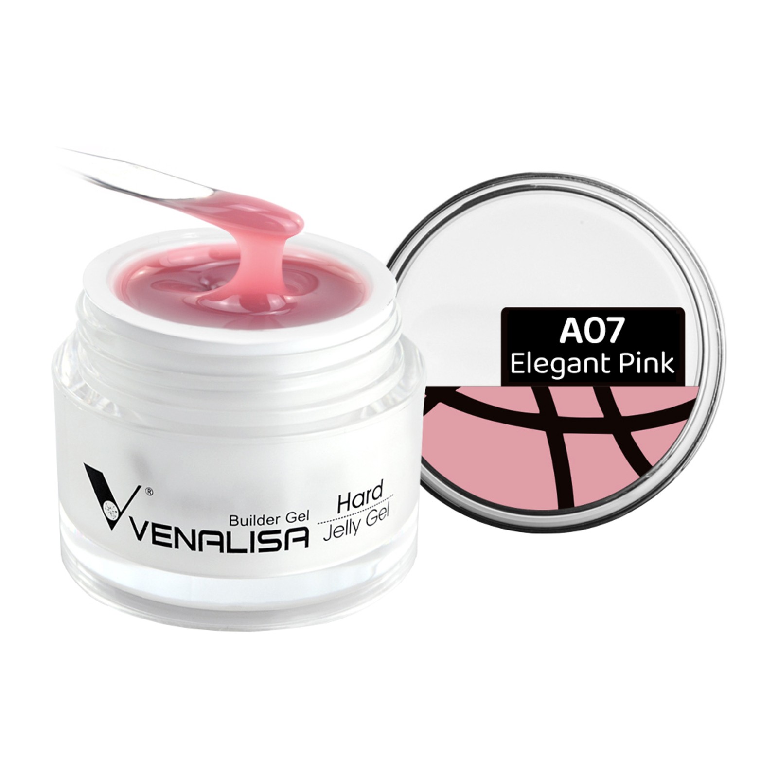 Venalisa -  A07 elegáns rózsaszín -  15ml