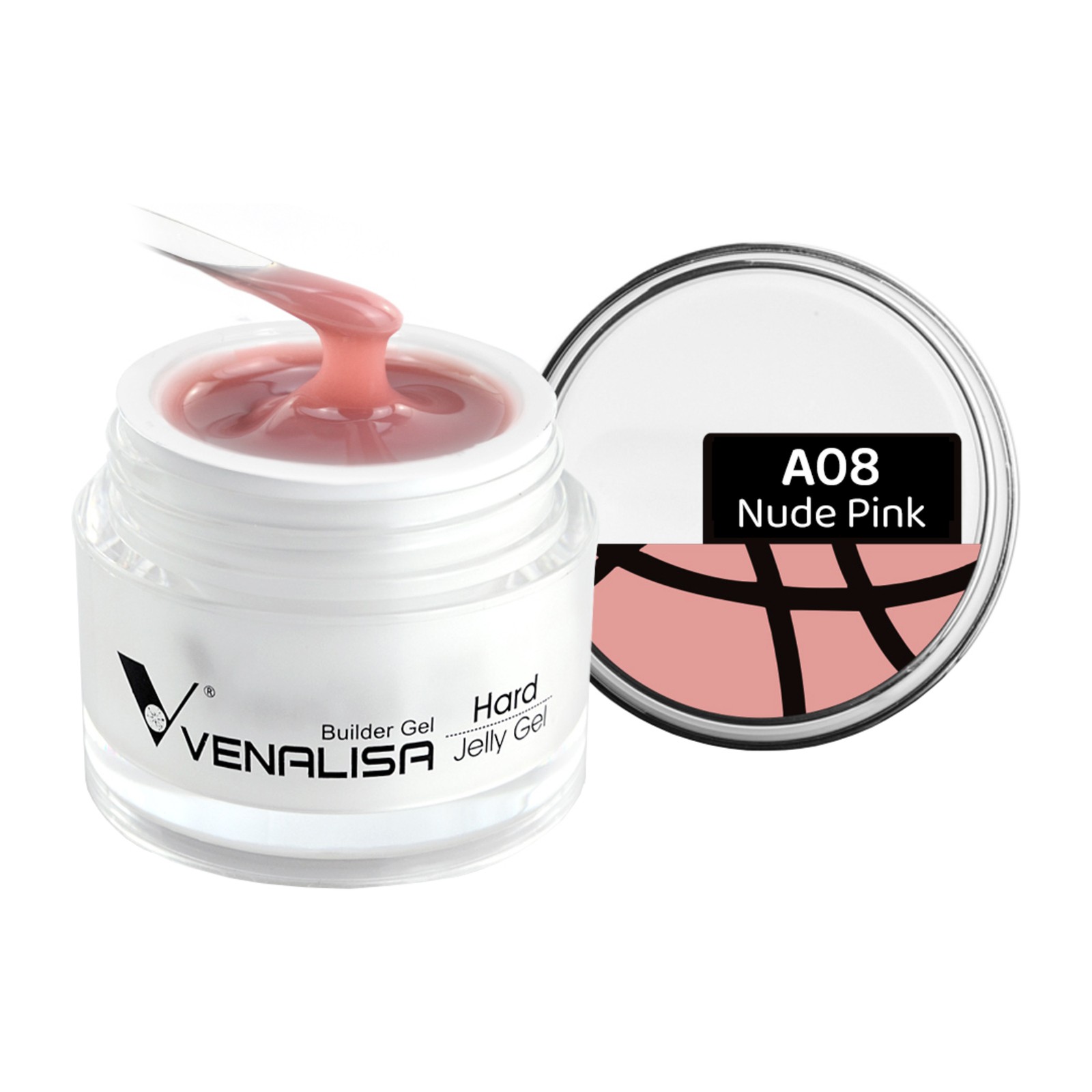 Venalisa -  A08 meztelen rózsaszín -  50ml