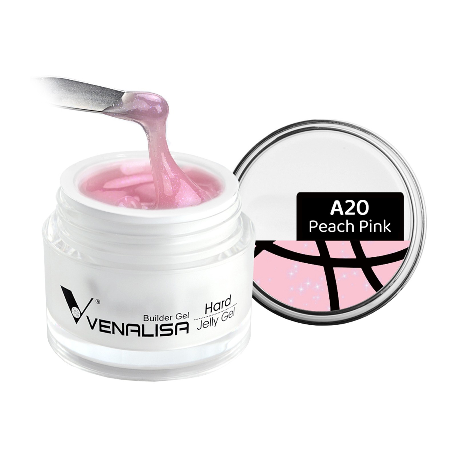 Venalisa -  A20 őszibarack rózsaszín -  50ml